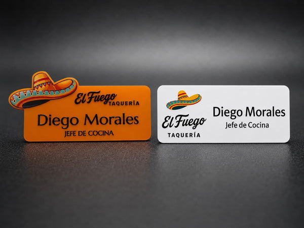 Die-Cut Name Tags vs. Traditional Name Tags: Why Custom Shapes Matter