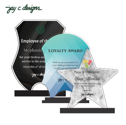 Single-layered Trophies & Awards