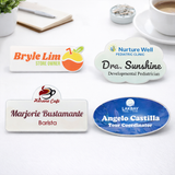 Glossy Name Tags