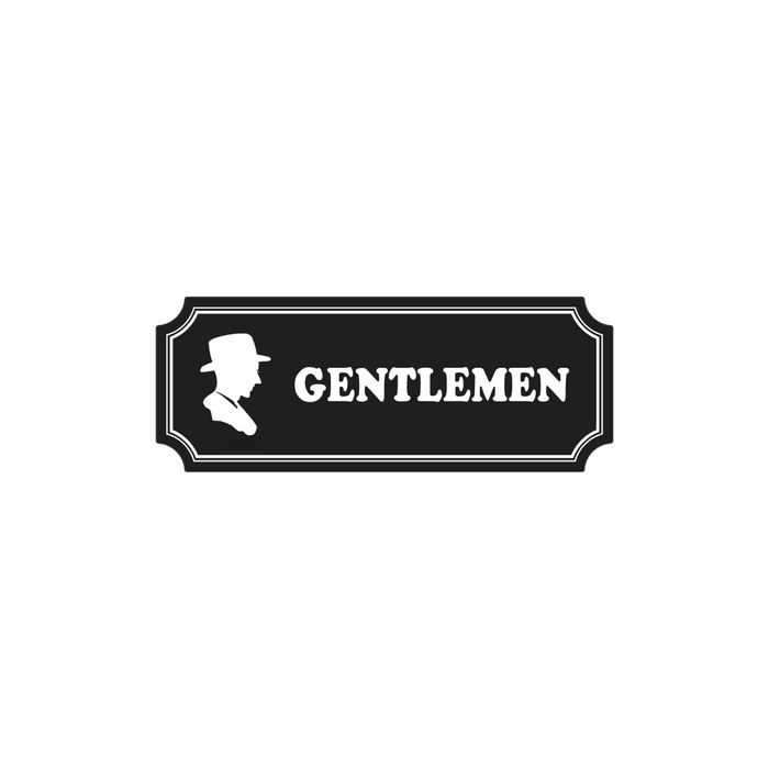 Gentlemen Sign