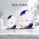 Oval Acrylic Table Sign