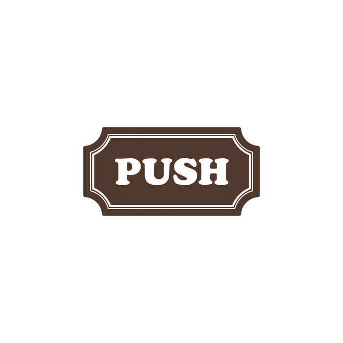 Push sign