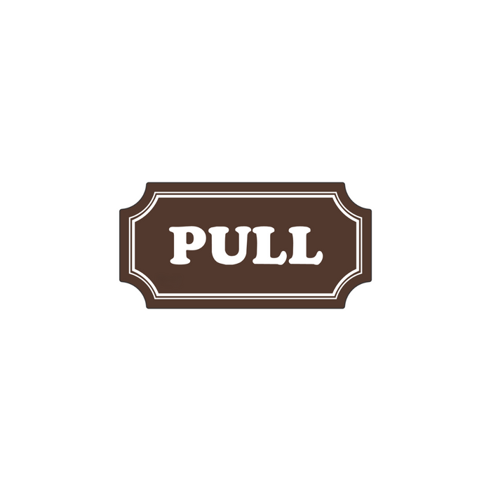 Pull sign