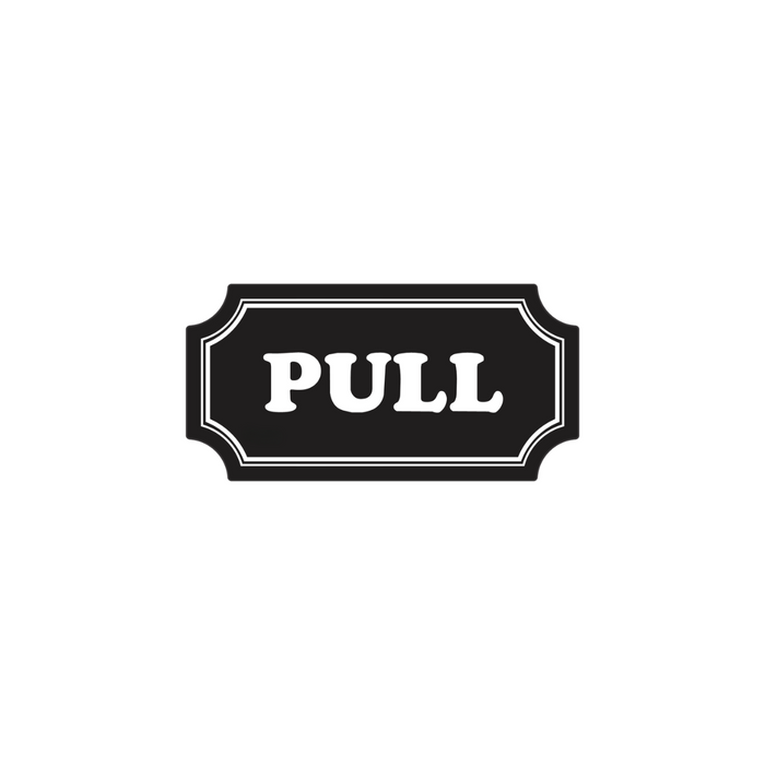 Pull sign