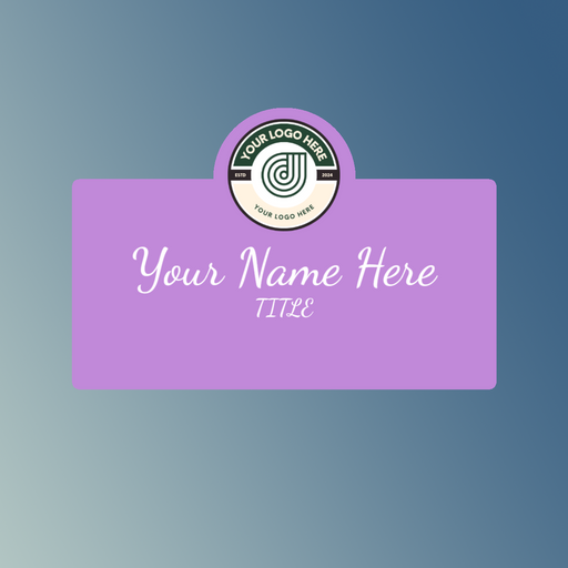 Customized Nametag | Acrylic Nametags | Name plate | Full Color custom nametag | Black and White Nametag | Red Blue Green Yellow Nametag | Clear Acrylic