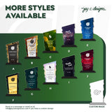 Collection of customizable awards for pinnacle shard with various designs on a green background, branded 'Jay C. Designs'.