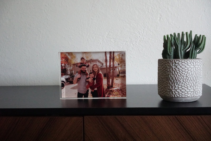 Acrylic Photo Block | Acrylic Picture Frame | Thick Photo Block | Clear Acrylic Photo | Acrylic Photo Gift | Picture Gift | Clear Picture Gift