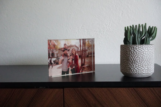 Acrylic Photo Block | Acrylic Picture Frame | Thick Photo Block | Clear Acrylic Photo | Acrylic Photo Gift | Picture Gift | Clear Picture Gift