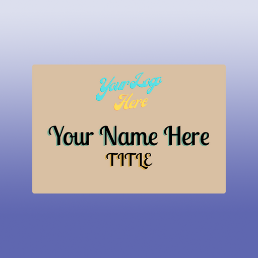 Customized Nametag | Acrylic Nametags | Name plate | Full Color custom nametag | Black and White Nametag | Red Blue Green Yellow Nametag | Clear Acrylic