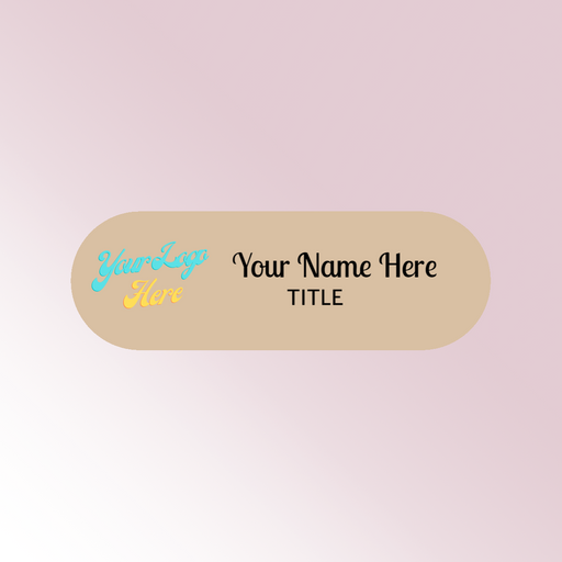 Customized Nametag | Acrylic Nametags | Name plate | Full Color custom nametag | Black and White Nametag | Red Blue Green Yellow Nametag | Clear Acrylic