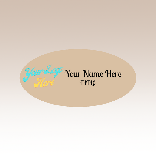 Customized Nametag | Acrylic Nametags | Name plate | Full Color custom nametag | Black and White Nametag | Red Blue Green Yellow Nametag | Clear Acrylic