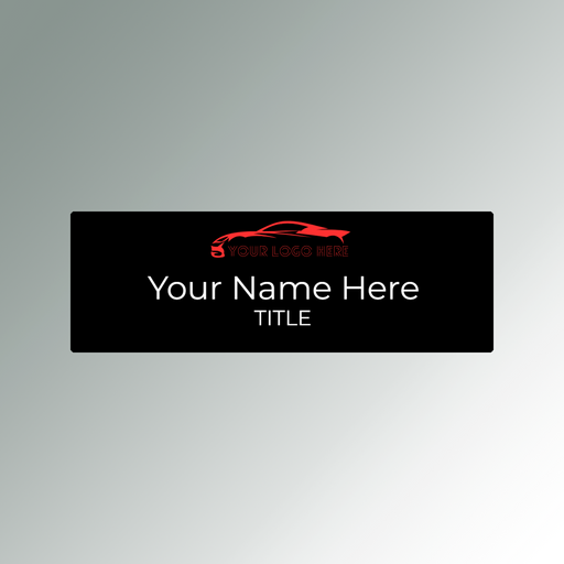 Customized Nametag | Acrylic Nametags | Name plate | Full Color custom nametag | Black and White Nametag | Red Blue Green Yellow Nametag | Clear Acrylic