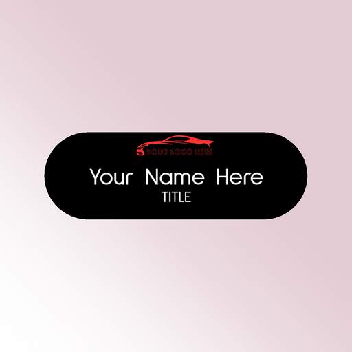 Customized Nametag | Acrylic Nametags | Name plate | Full Color custom nametag | Black and White Nametag | Red Blue Green Yellow Nametag | Clear Acrylic