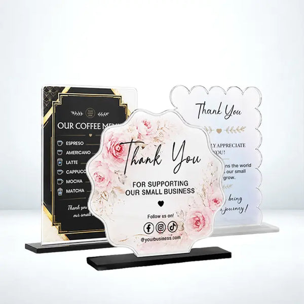 Table Sign