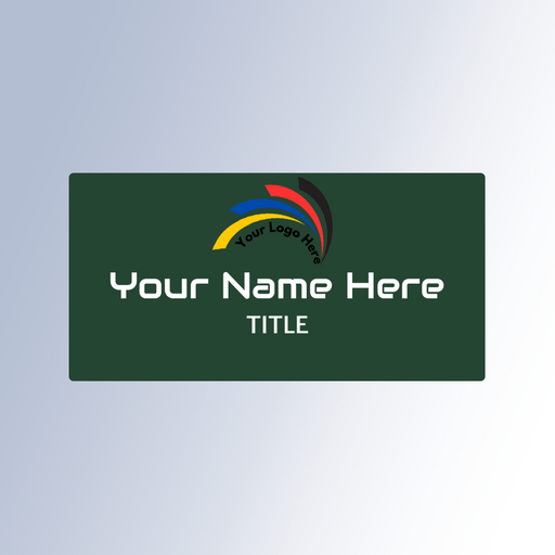 Customized Nametag | Acrylic Nametags | Name plate | Full Color custom nametag | Black and White Nametag | Red Blue Green Yellow Nametag | Clear Acrylic