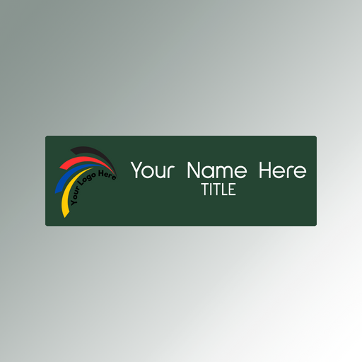 Customized Nametag | Acrylic Nametags | Name plate | Full Color custom nametag | Black and White Nametag | Red Blue Green Yellow Nametag | Clear Acrylic