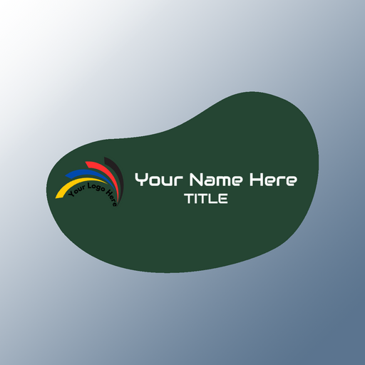 Customized Nametag | Acrylic Nametags | Name plate | Full Color custom nametag | Black and White Nametag | Red Blue Green Yellow Nametag | Clear Acrylic