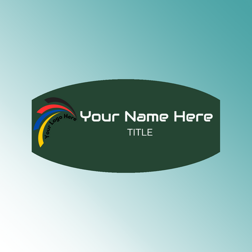 Customized Nametag | Acrylic Nametags | Name plate | Full Color custom nametag | Black and White Nametag | Red Blue Green Yellow Nametag | Clear Acrylic