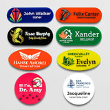 Circular Name tag