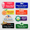 Logo cut-out Name tag