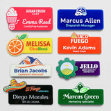 Logo cut-out Name tag
