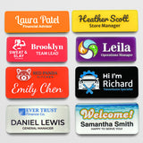 Rectangular Name tag