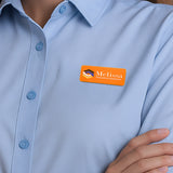 Rectangular Name tag