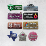 Glitter Name Tags