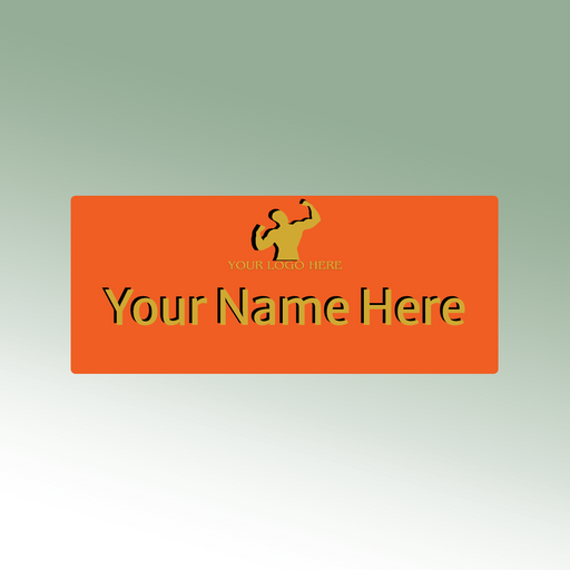 Customized Nametag | Acrylic Nametags | Name plate | Full Color custom nametag | Black and White Nametag | Red Blue Green Yellow Nametag | Clear Acrylic