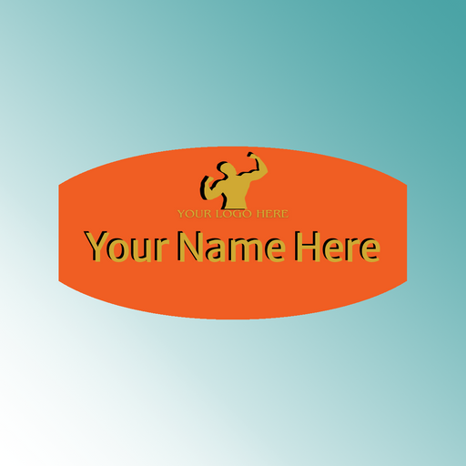 Customized Nametag | Acrylic Nametags | Name plate | Full Color custom nametag | Black and White Nametag | Red Blue Green Yellow Nametag | Clear Acrylic