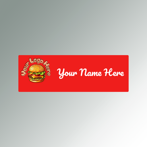 Customized Nametag | Acrylic Nametags | Name plate | Full Color custom nametag | Black and White Nametag | Red Blue Green Yellow Nametag | Clear Acrylic