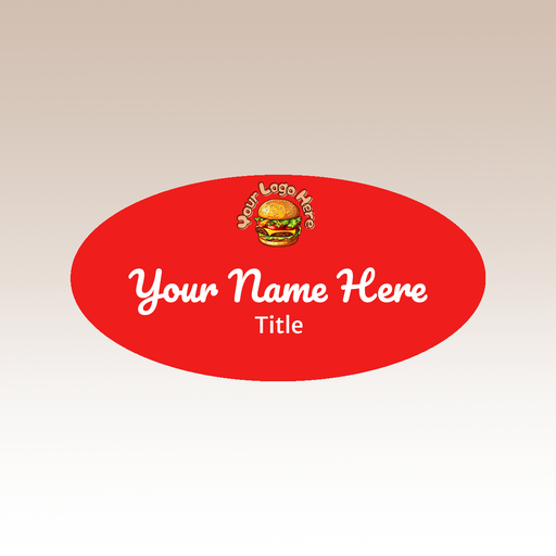 Customized Nametag | Acrylic Nametags | Name plate | Full Color custom nametag | Black and White Nametag | Red Blue Green Yellow Nametag | Clear Acrylic