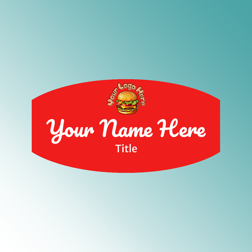 Customized Nametag | Acrylic Nametags | Name plate | Full Color custom nametag | Black and White Nametag | Red Blue Green Yellow Nametag | Clear Acrylic