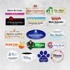 Clear UV Printed Name Tags