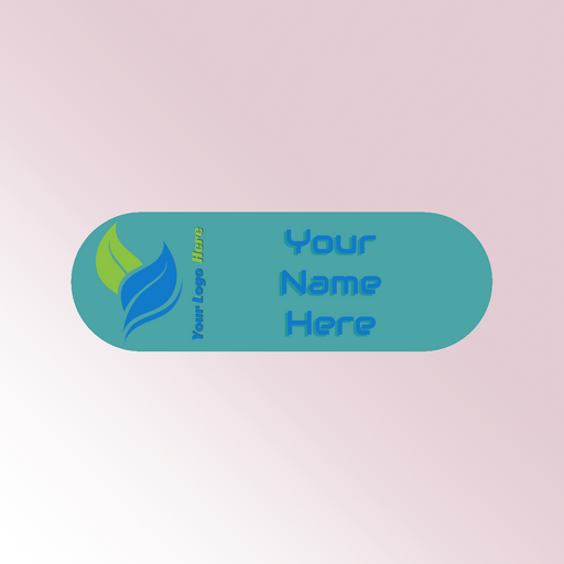 Customized Nametag | Acrylic Nametags | Name plate | Full Color custom nametag | Black and White Nametag | Red Blue Green Yellow Nametag | Clear Acrylic