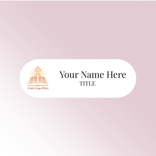 Customized Nametag | Acrylic Nametags | Name plate | Full Color custom nametag | Black and White Nametag | Red Blue Green Yellow Nametag | Clear Acrylic