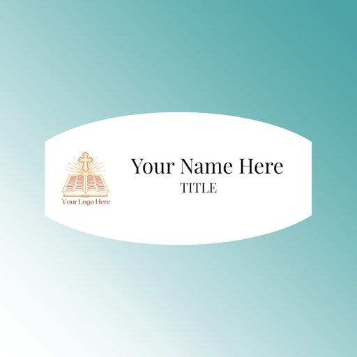 Customized Nametag | Acrylic Nametags | Name plate | Full Color custom nametag | Black and White Nametag | Red Blue Green Yellow Nametag | Clear Acrylic