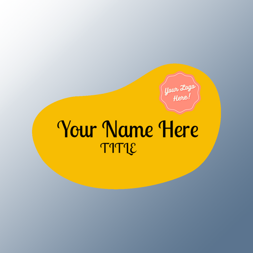 Customized Nametag | Acrylic Nametags | Name plate | Full Color custom nametag | Black and White Nametag | Red Blue Green Yellow Nametag | Clear Acrylic