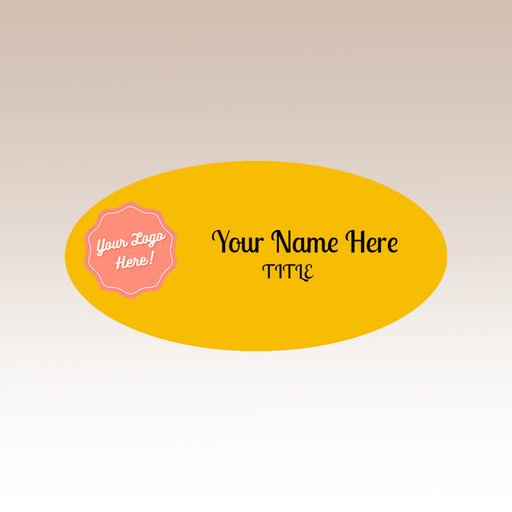 Customized Nametag | Acrylic Nametags | Name plate | Full Color custom nametag | Black and White Nametag | Red Blue Green Yellow Nametag | Clear Acrylic