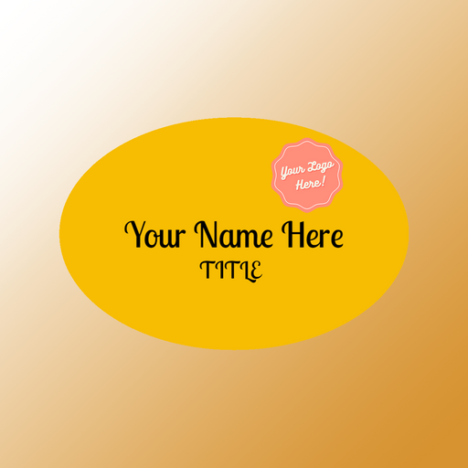 Customized Nametag | Acrylic Nametags | Name plate | Full Color custom nametag | Black and White Nametag | Red Blue Green Yellow Nametag | Clear Acrylic