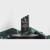 A 360 degree rotating video of the summit of recognition award plaque.