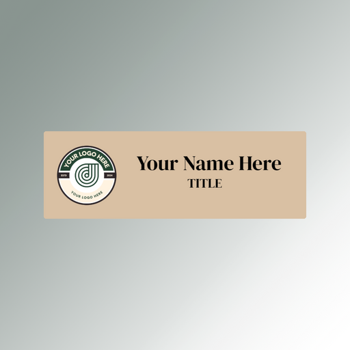 Customized Nametag | Acrylic Nametags | Name plate | Full Color custom nametag | Black and White Nametag | Red Blue Green Yellow Nametag | Clear Acrylic