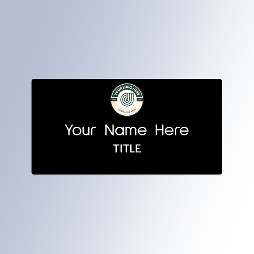 Customized Nametag | Acrylic Nametags | Name plate | Full Color custom nametag | Black and White Nametag | Red Blue Green Yellow Nametag | Clear Acrylic