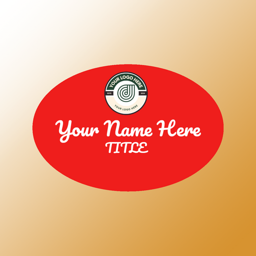 Customized Nametag | Acrylic Nametags | Name plate | Full Color custom nametag | Black and White Nametag | Red Blue Green Yellow Nametag | Clear Acrylic