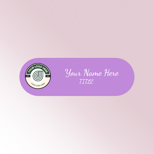 Customized Nametag | Acrylic Nametags | Name plate | Full Color custom nametag | Black and White Nametag | Red Blue Green Yellow Nametag | Clear Acrylic