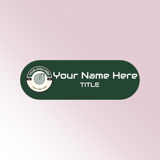 Customized Nametag | Acrylic Nametags | Name plate | Full Color custom nametag | Black and White Nametag | Red Blue Green Yellow Nametag | Clear Acrylic