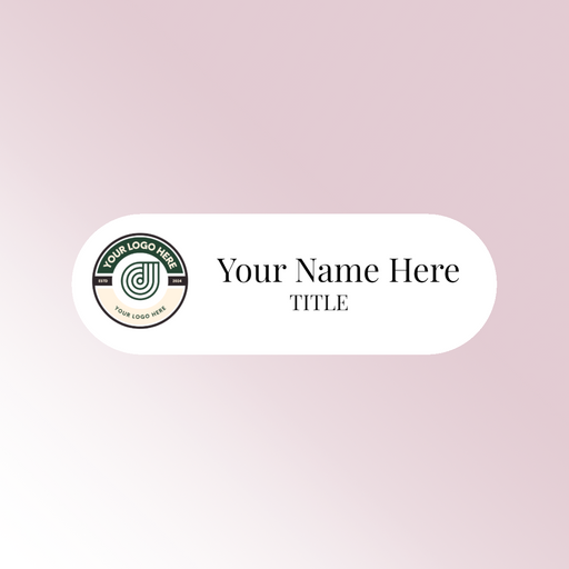 Customized Nametag | Acrylic Nametags | Name plate | Full Color custom nametag | Black and White Nametag | Red Blue Green Yellow Nametag | Clear Acrylic